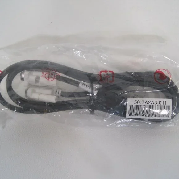 1 White DVI-D to DVI-D Computer DVI Monitor M M Male 2 Male DVI Cable PC,LCD TV - Picture 3 of 3